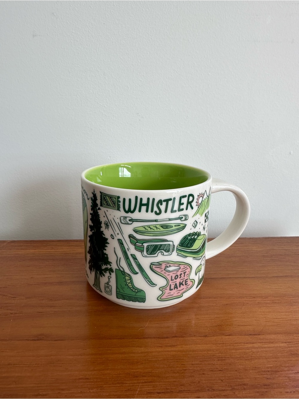 STARBUCKS | WHISTLER MUG | BEEN THERE SERIES | LIKE NEW | BC CANADA